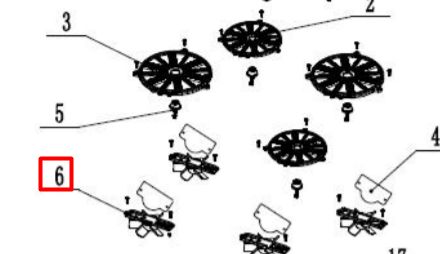 Вентилятор охлаждения для варочной поверхности Haier HHX-Y64NVB