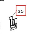 Верхняя крышка в сборе для кондиционера Haier AS24TD2HRA