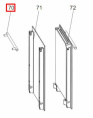 Ручка для плиты Haier HCC56B1W