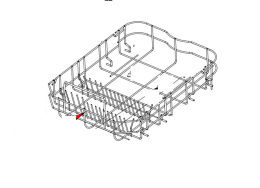 0120805498 Корзина для посуды посудомоечной машины Haier