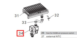 Газовый клапан для газового водонагревателя Haier L1P26-F21(S)