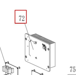 0151800260 Плата управления компрессором кондиционера Haier