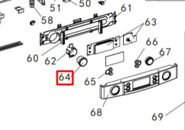 Датчик давления воды для газового водонагревателя HEC L1P18-F21(M)
