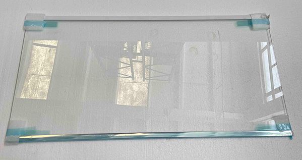 0060843520 Полка холодильной камеры средняя, стеклянная холодильника Haier